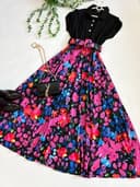 پیراهن ترکیبی ماکسی کد9027