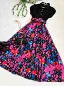 پیراهن ترکیبی ماکسی کد2027