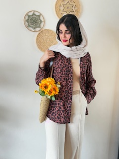 شومیز پلنگی کد8182