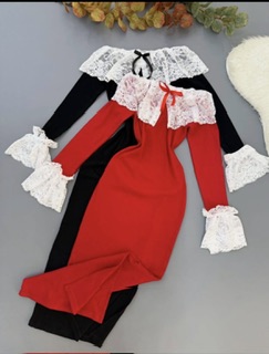 پیراهن دانتل کد2028